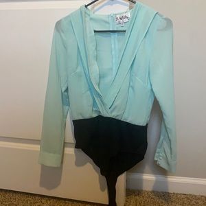 Long sleeve body suit